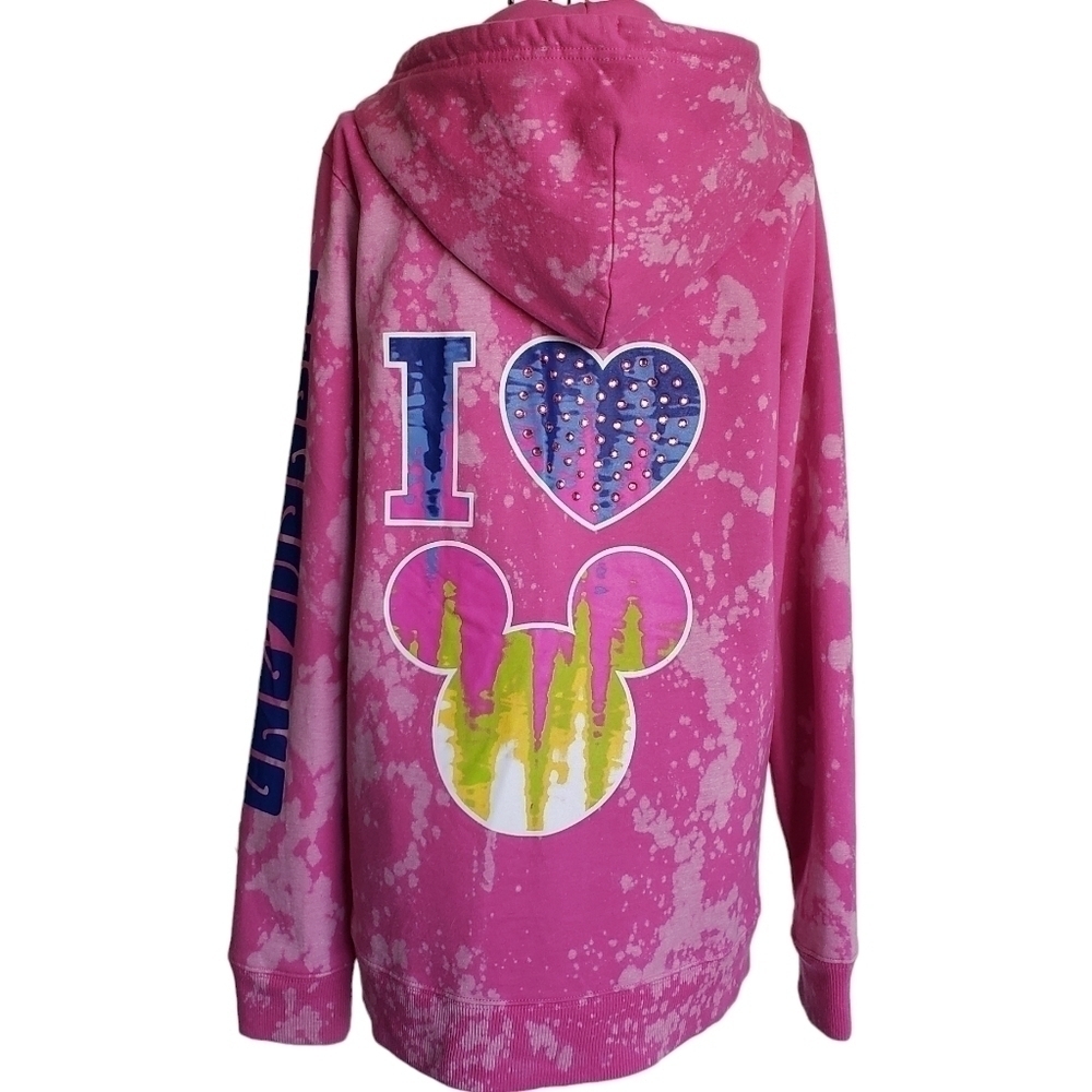 🔥Disney Parks Authentic DISNEYLAND Full Zip Hoodie, Size M